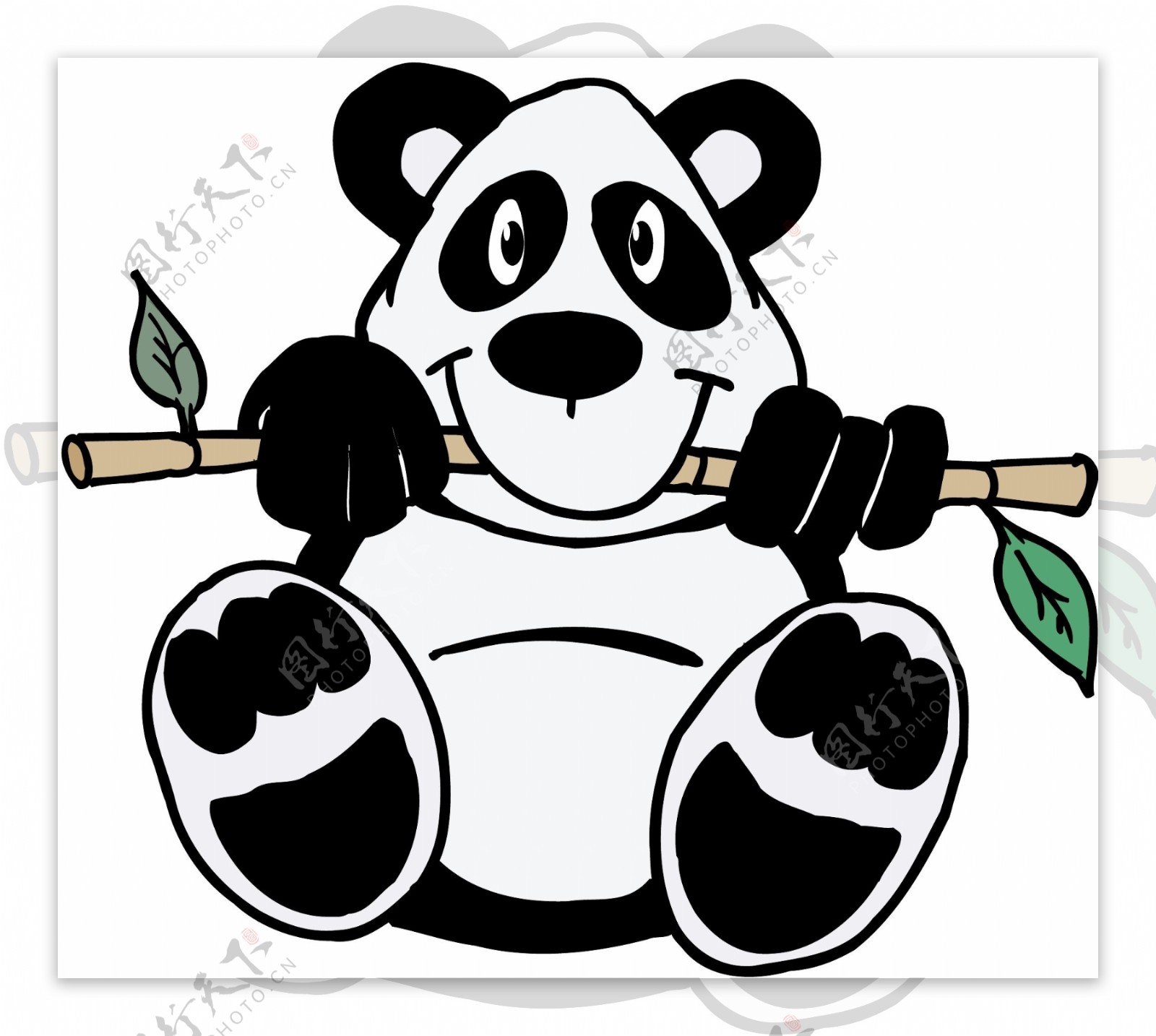 大熊猫竹