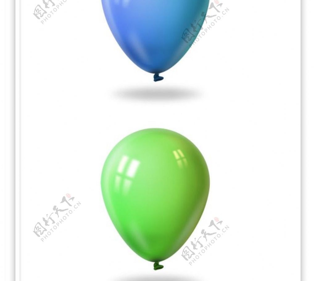 五彩缤纷的气球