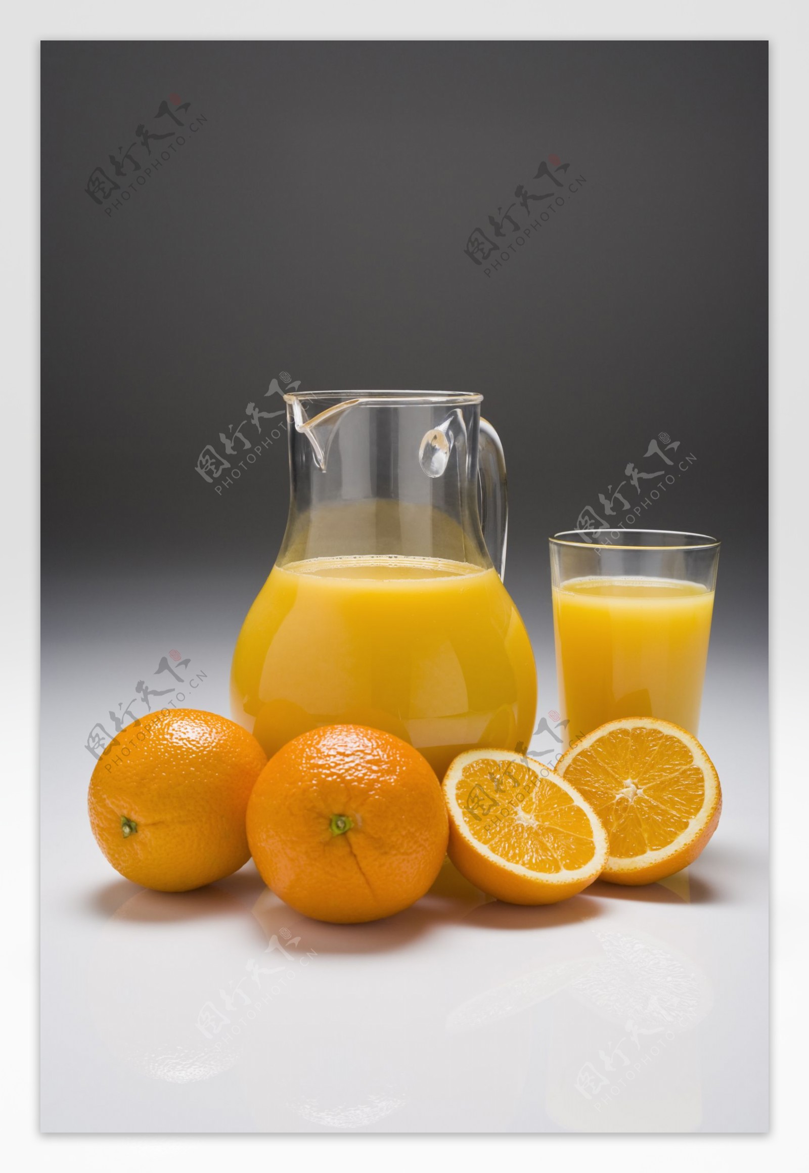 橙子与汁图片