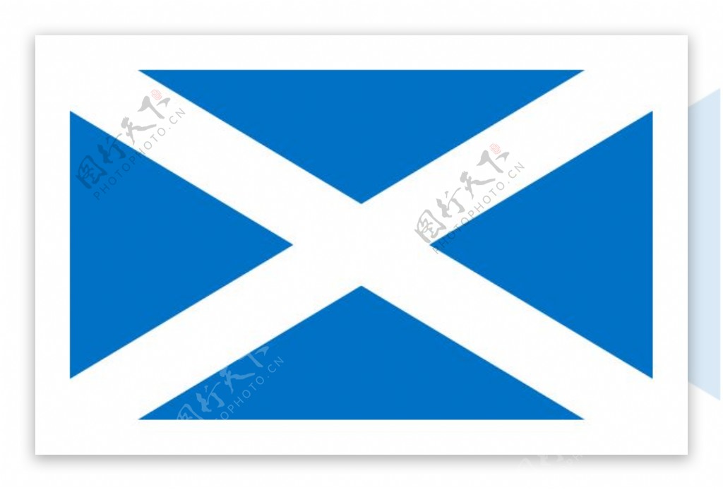 苏格兰的剪贴画国旗