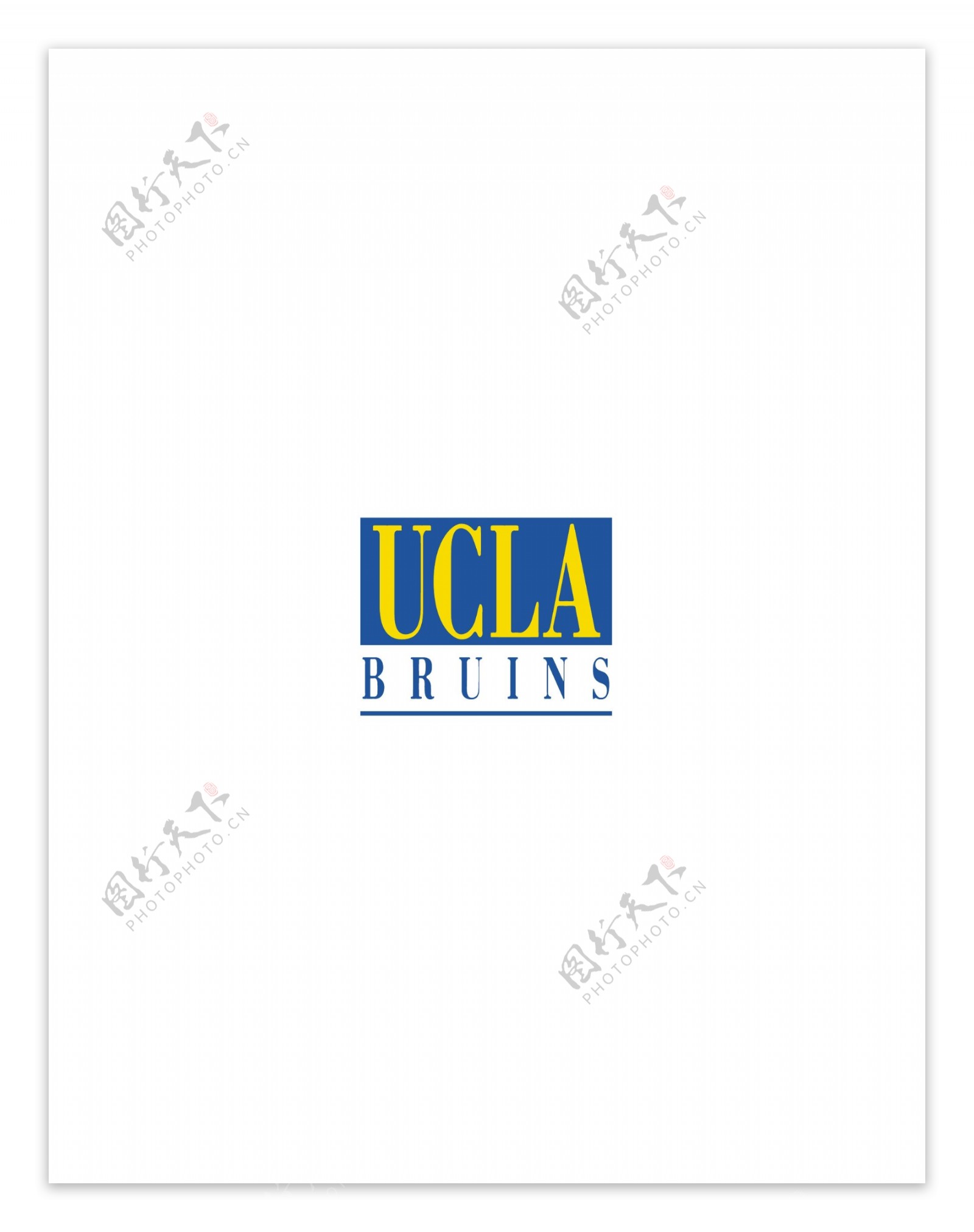UCLABruinslogo设计欣赏UCLABruins传统大学标志下载标志设计欣赏