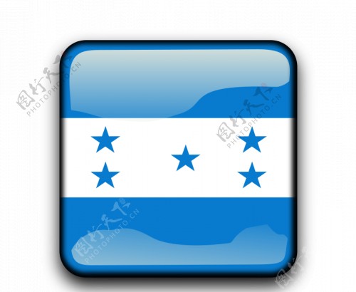 洪都拉斯国旗按钮
