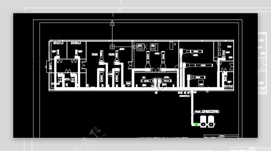 模具厂中央空调设计图纸