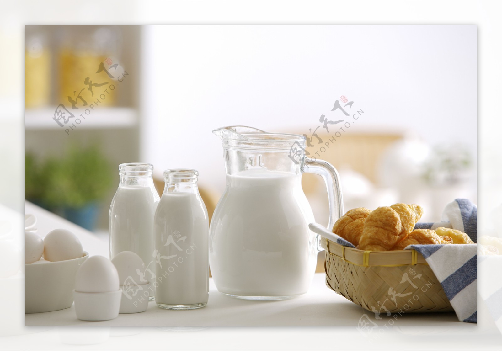 牛奶食物图片