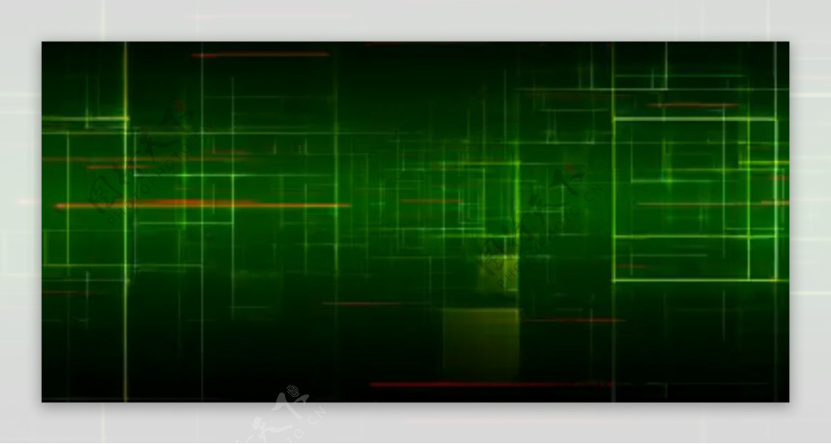 绿色栅格高清动态背景视频素材