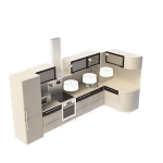3D厨柜模型