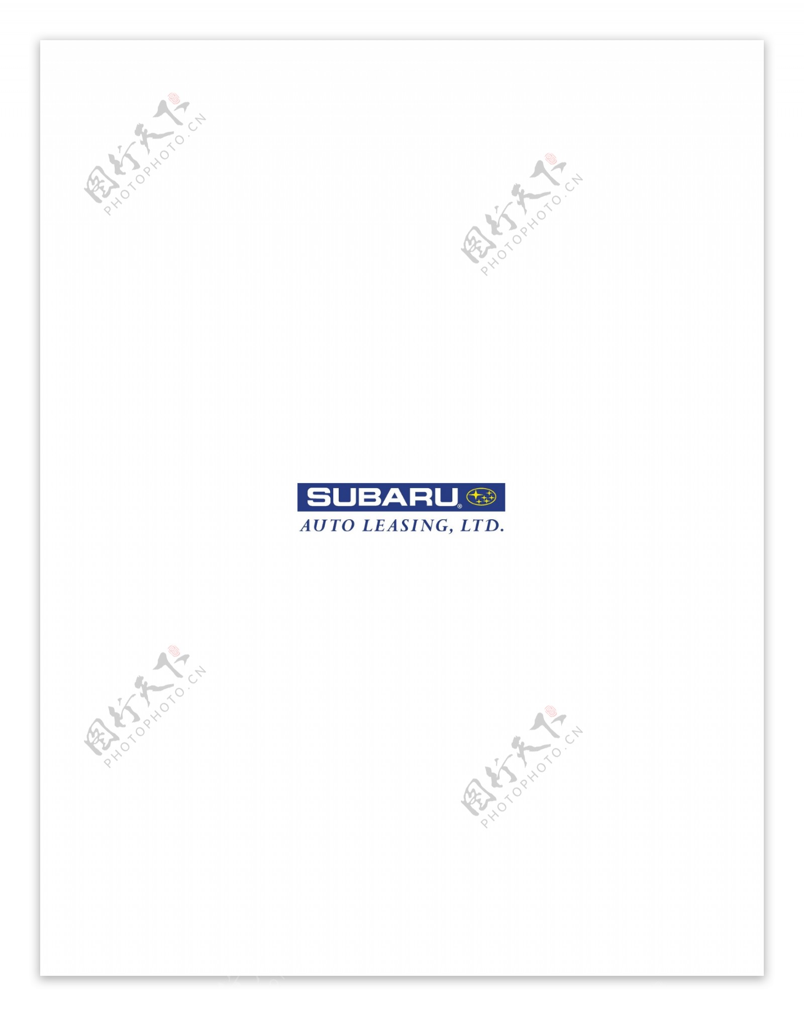 SubaruAutoLeasinglogo设计欣赏SubaruAutoLeasing矢量汽车logo下载标志设计欣赏