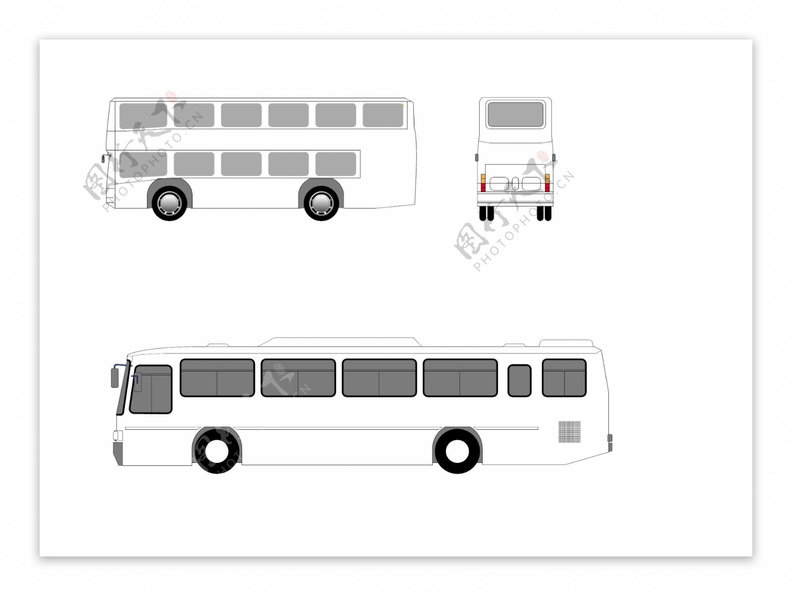 巴士双层巴士图