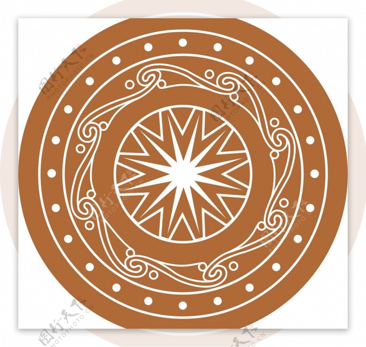 雷山酒店圆型logo图片