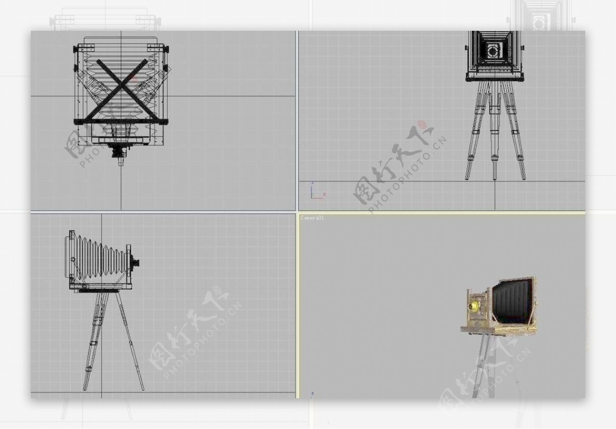 老相机模型图片