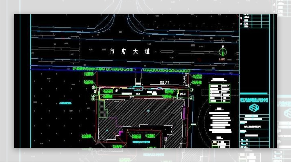 中国奥运造型艺术馆景观规划设计图
