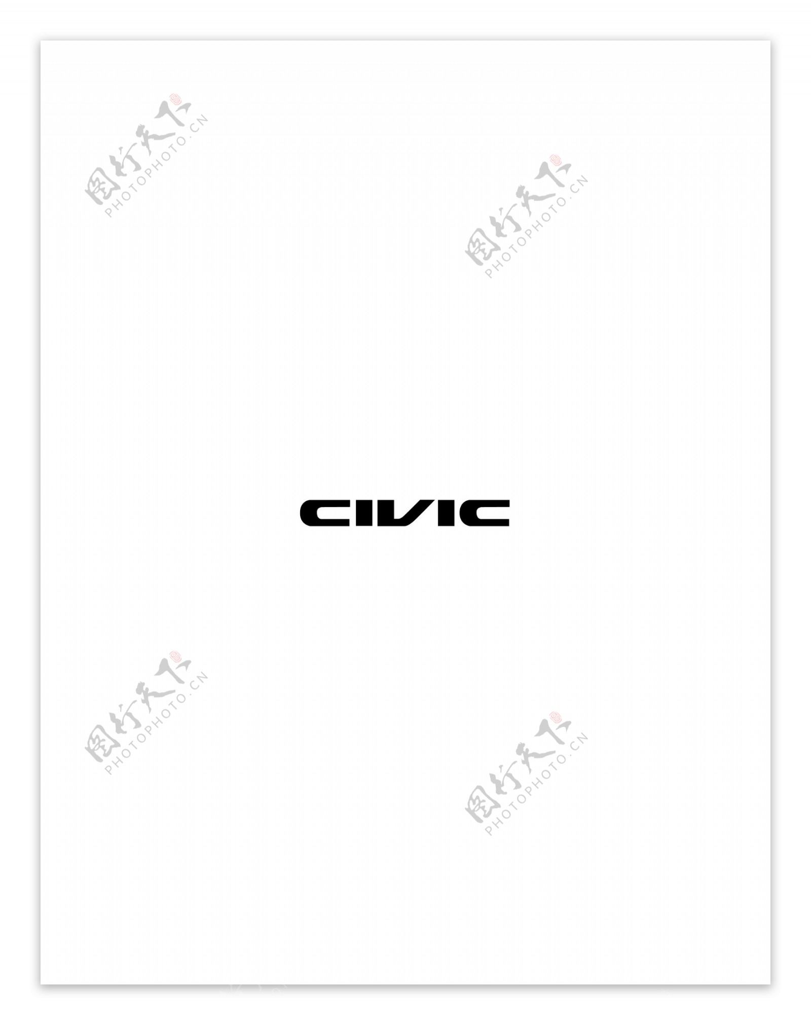 Civiclogo设计欣赏Civic名车标志欣赏下载标志设计欣赏