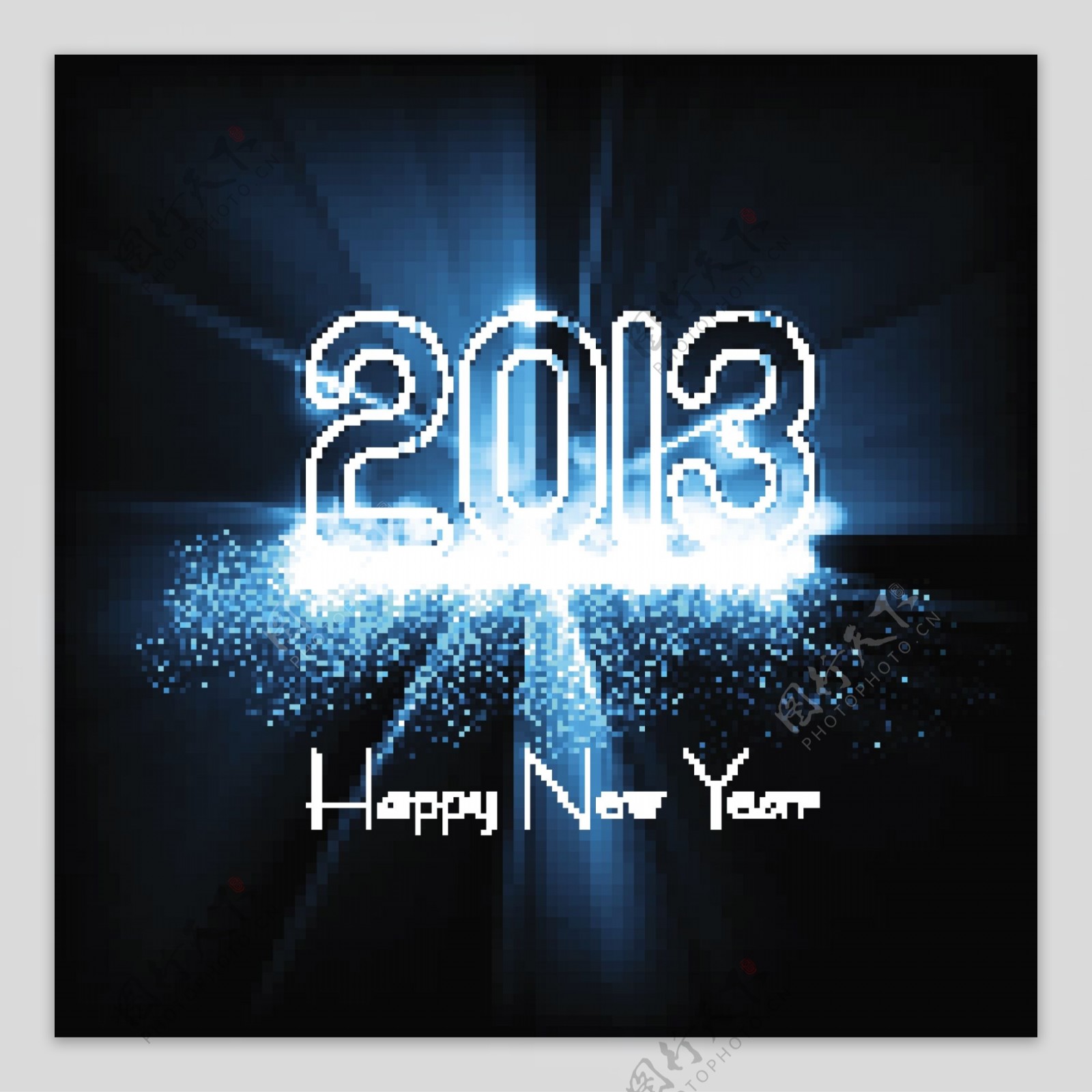 光线2013新年背景图片