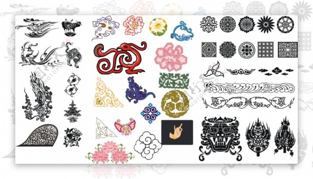 中国古代经典花纹