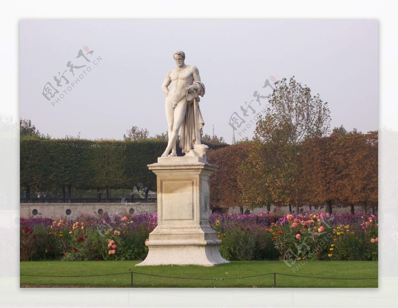 法国欧美风情广场雕塑