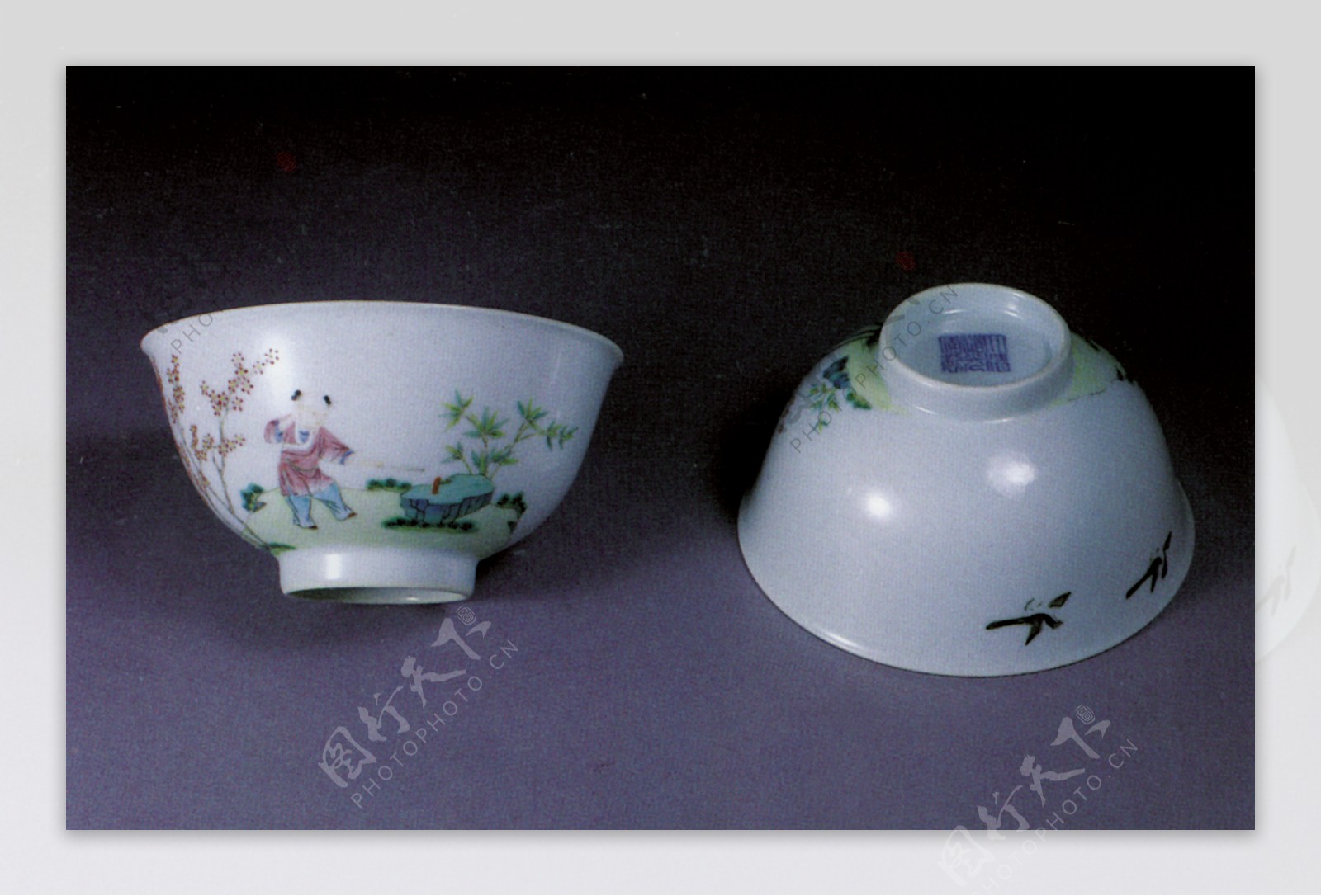 手工制品艺术品壶盖鼎瓷器古董陶瓷中华艺术绘画