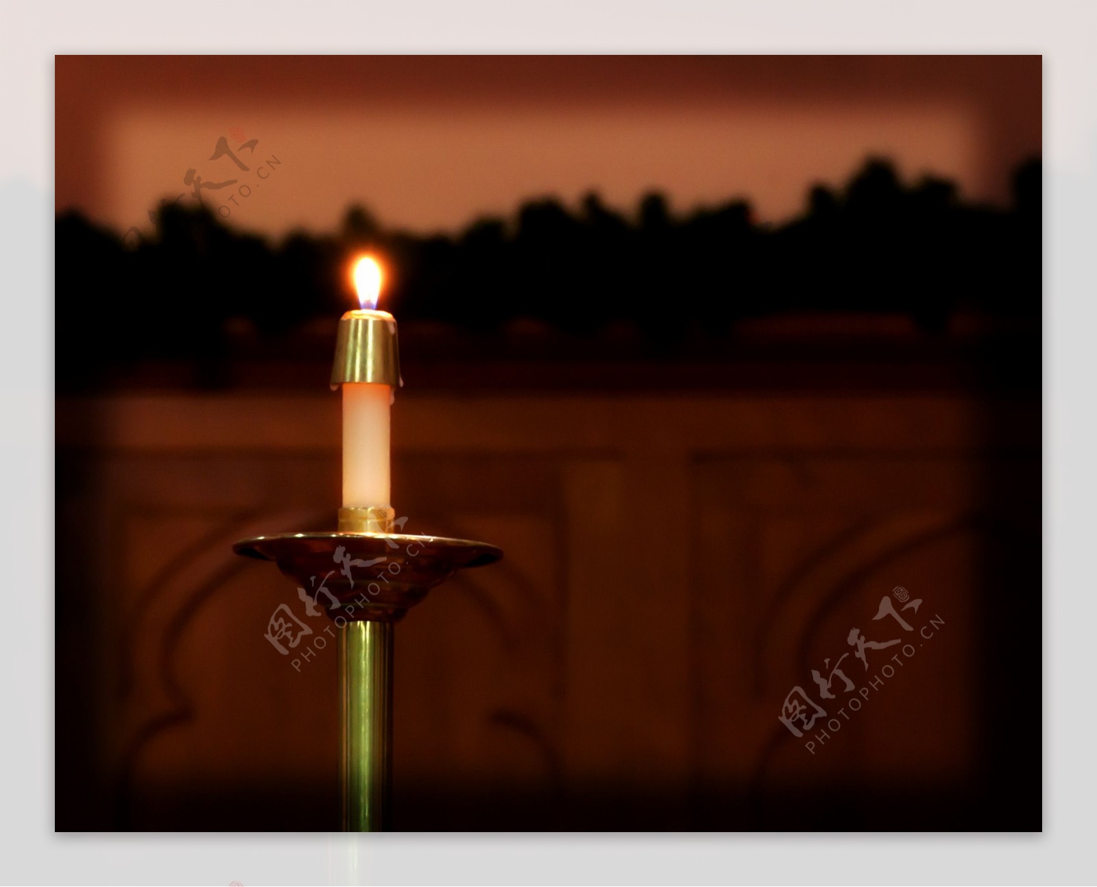 宗教教堂蜡烛