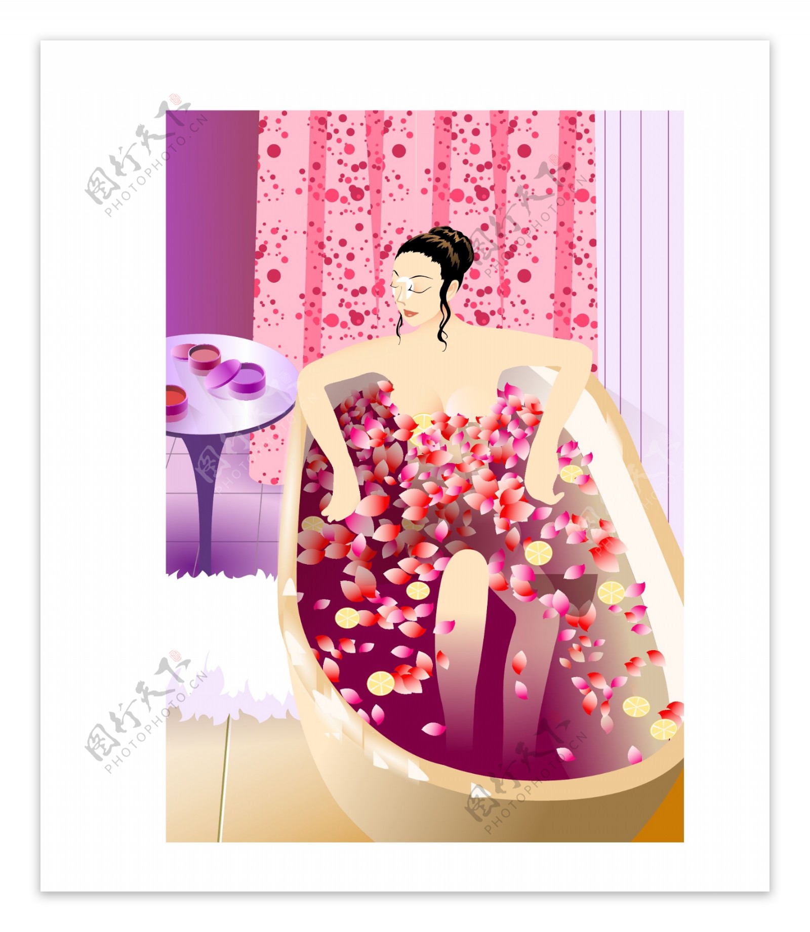 沐浴中的女性圖片素材-PSD圖片尺寸3000 × 2000px-高清圖案401101494-zh.lovepik.com