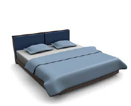 国外床3d模型家具图片64