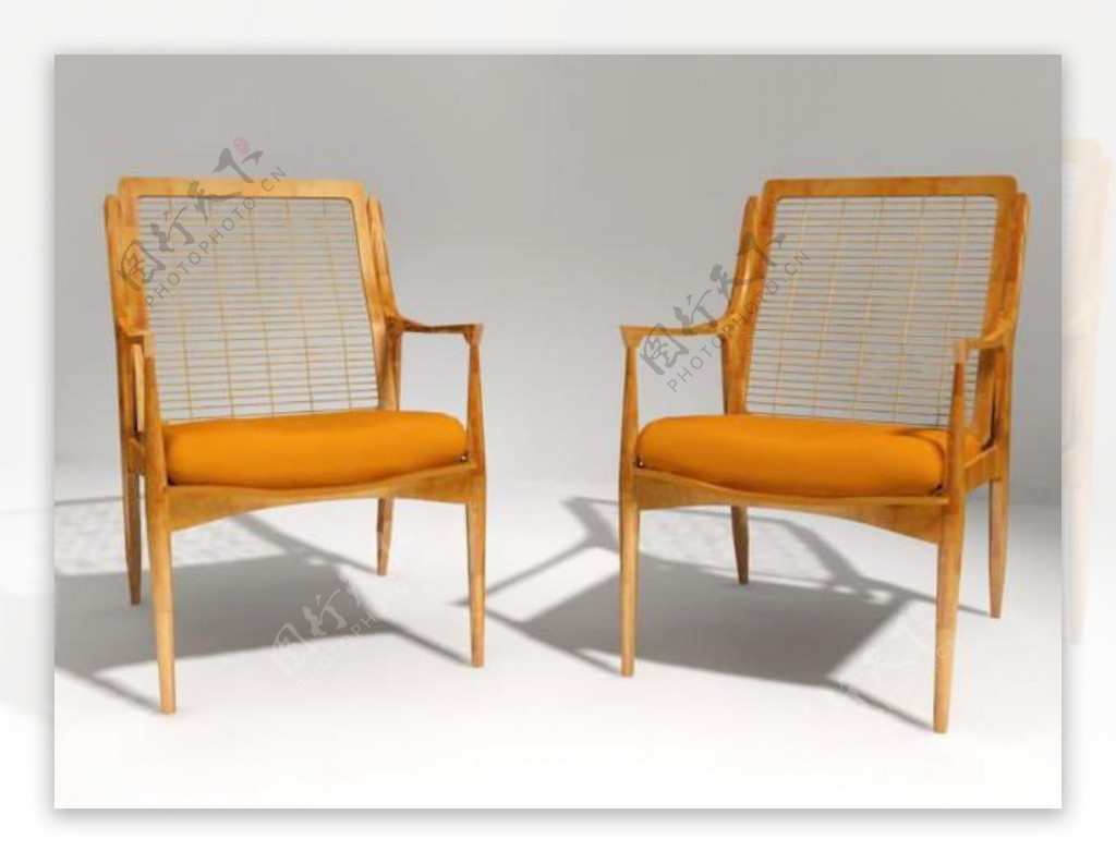 欧式椅子3d模型家具图片73