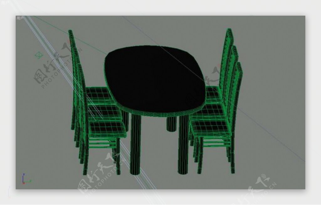 餐桌3d模型桌子图片50