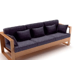 多人沙发3d模型家具效果图42