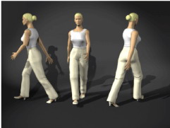 人物女性3d模型设计免费下载游戏人物模型29
