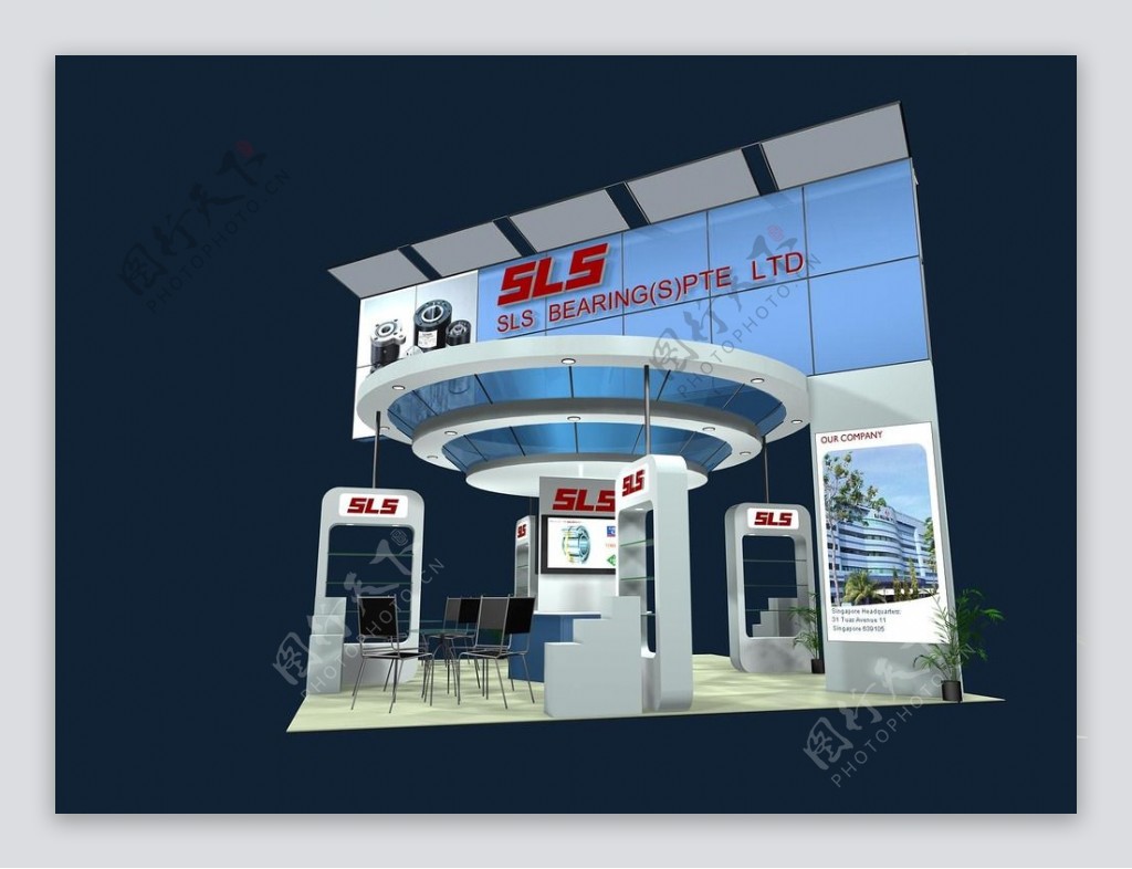 SLS机械展览图片