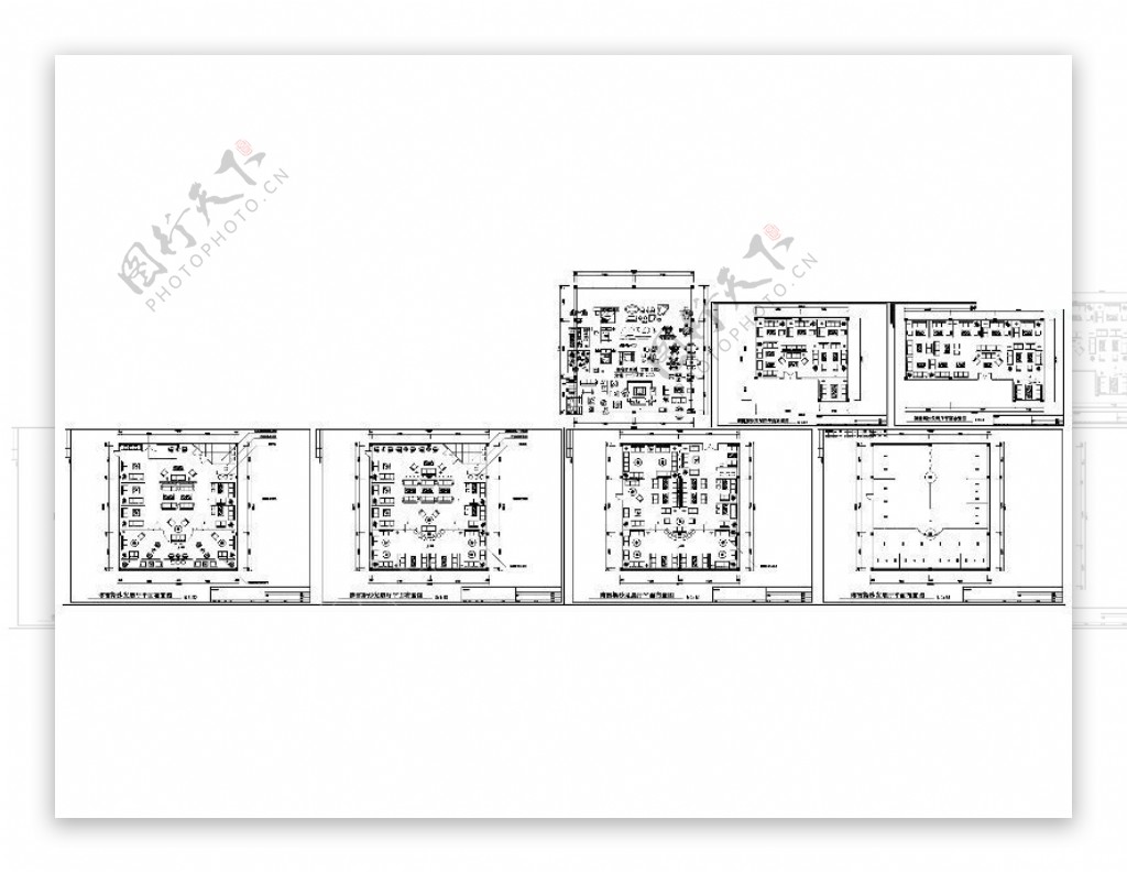 沙发展厅CAD图纸