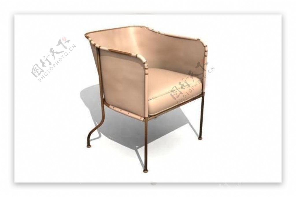 欧式家具椅子0093D模型