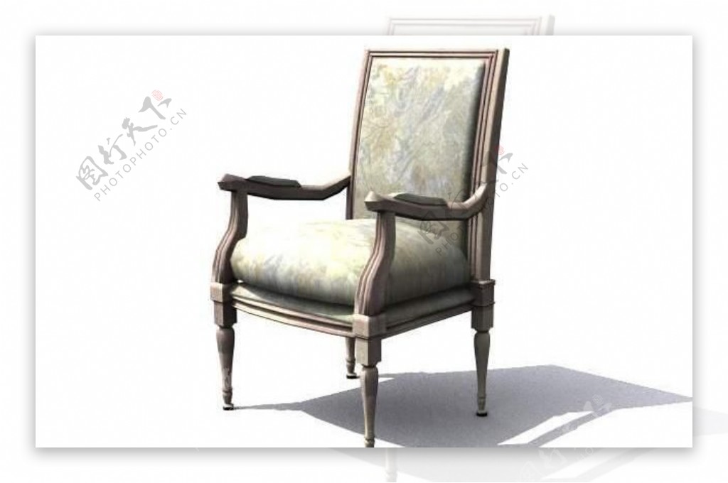 欧式家具椅子0253D模型