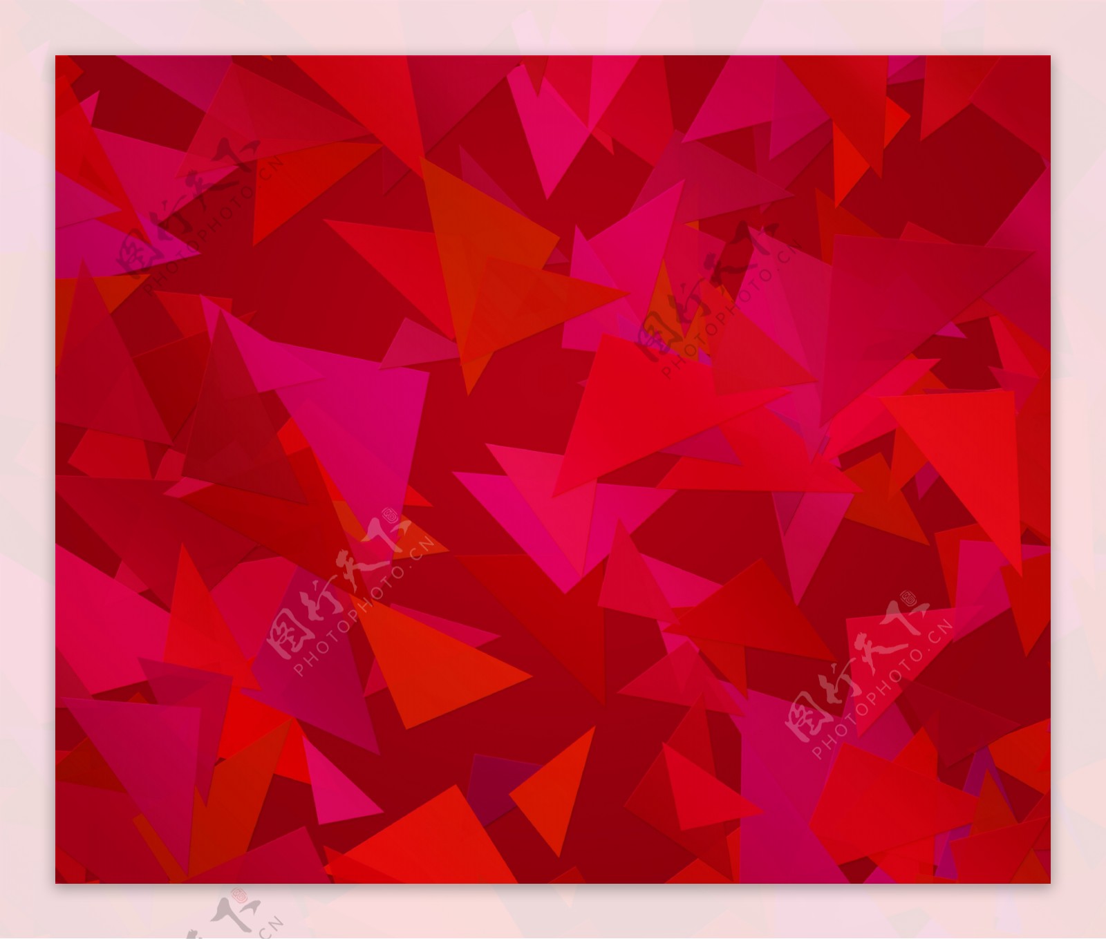 红三角背景图片素材-编号06669185-图行天下