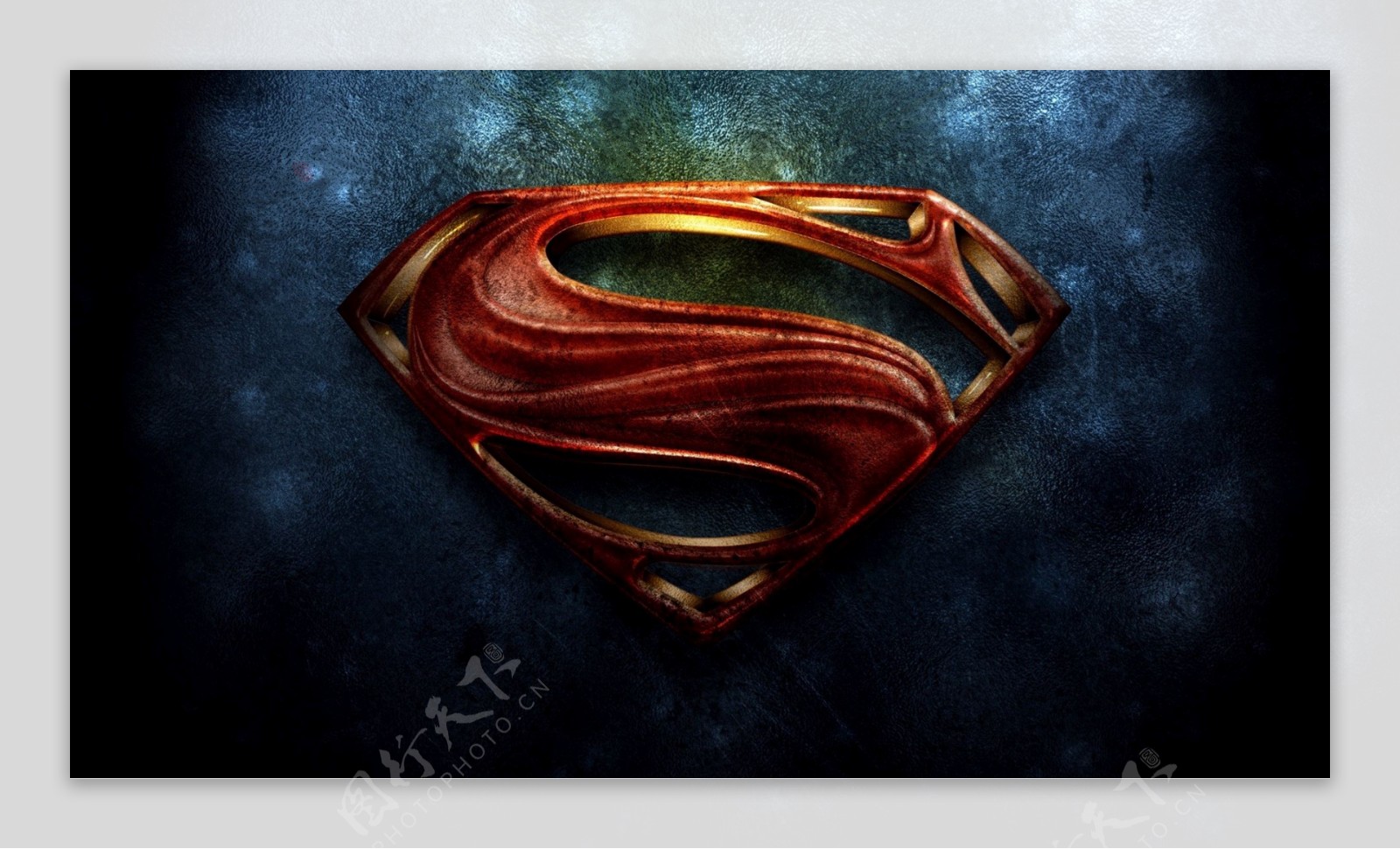 超人标志宽屏壁纸图片