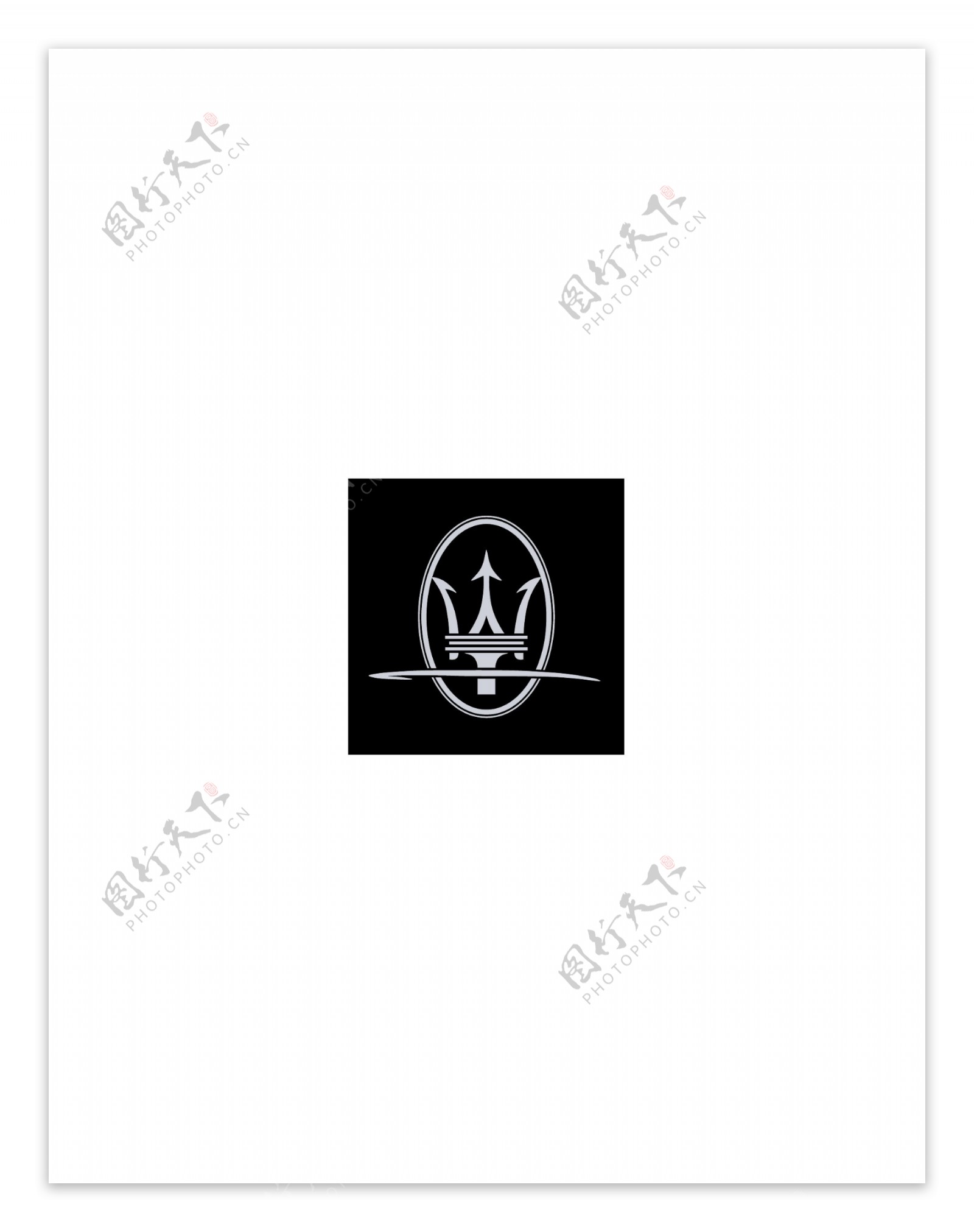 MaseratiTridentelogo设计欣赏MaseratiTridente汽车logo大全下载标志设计欣赏