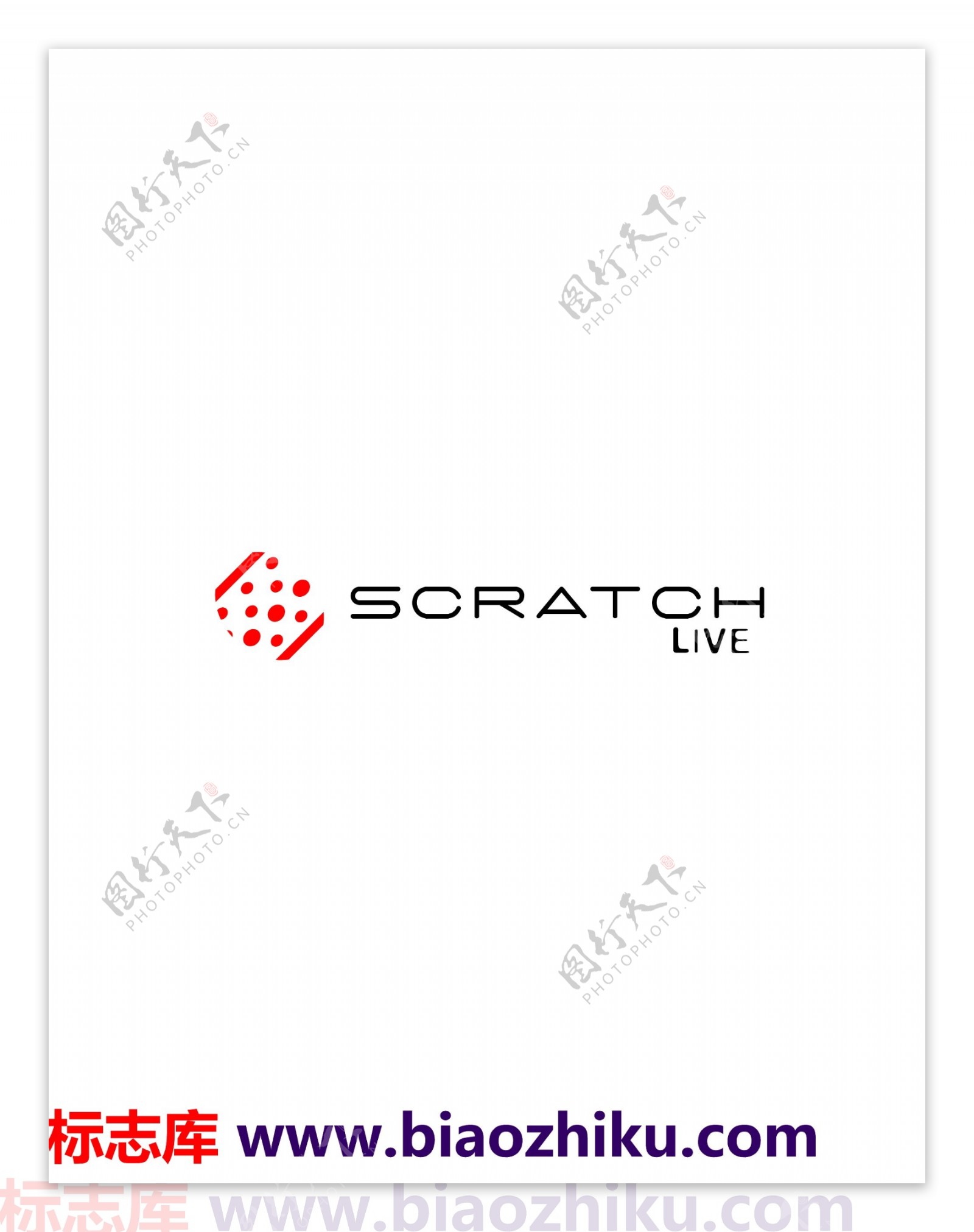 ScratchLivelogo设计欣赏ScratchLive唱片公司LOGO下载标志设计欣赏