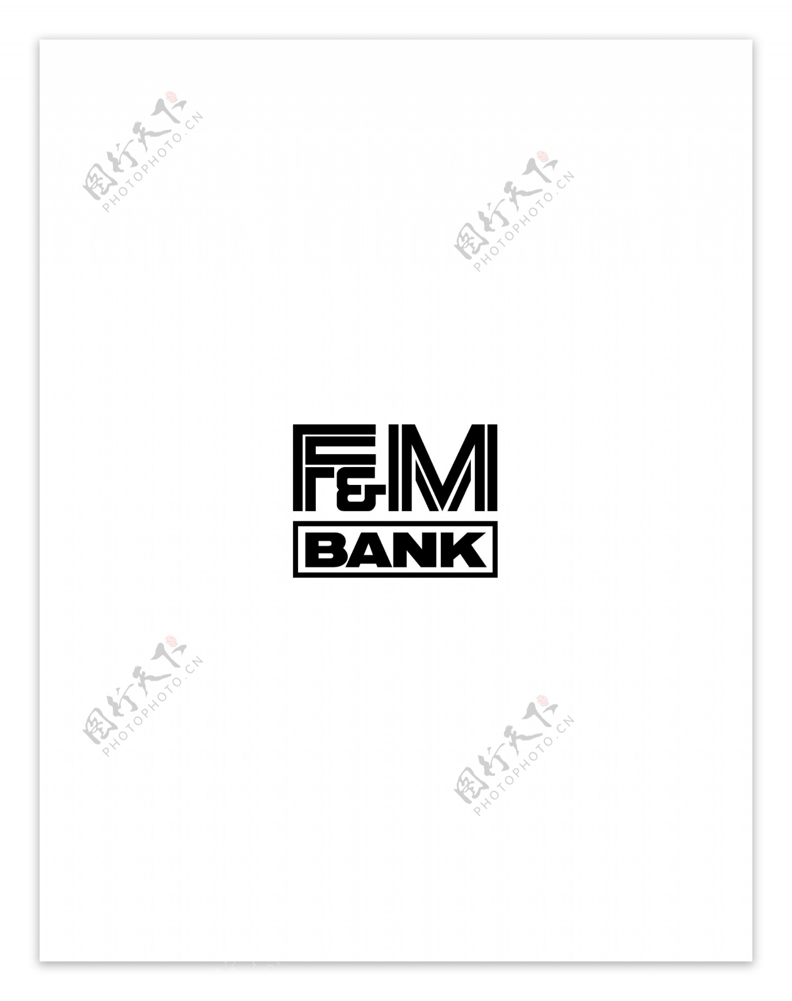 FandMBanklogo设计欣赏FandMBank金融机构LOGO下载标志设计欣赏