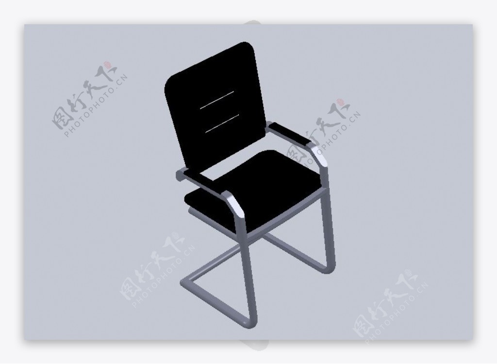 行政办公室的椅子模型