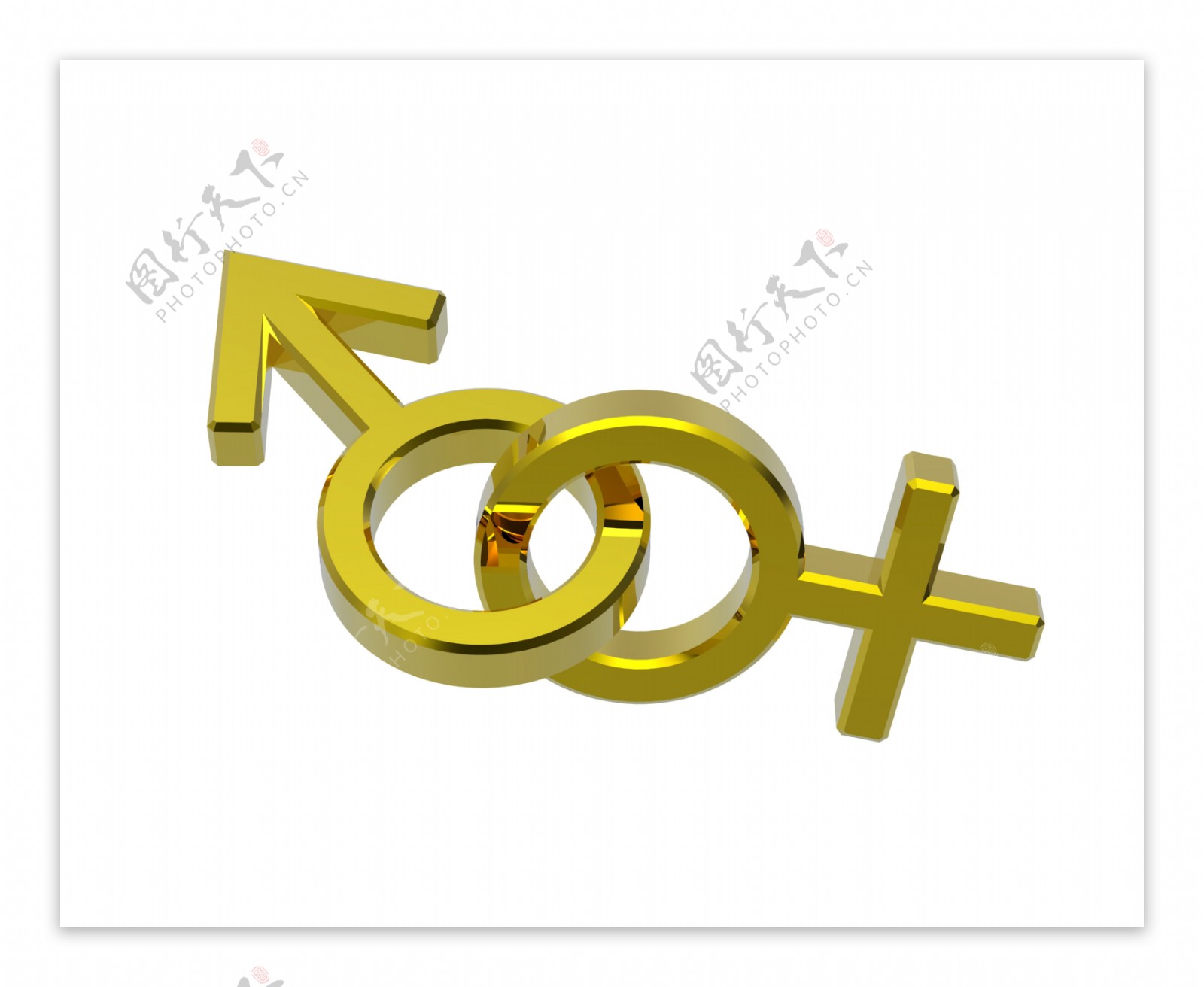 与黄金挂钩的性别符号
