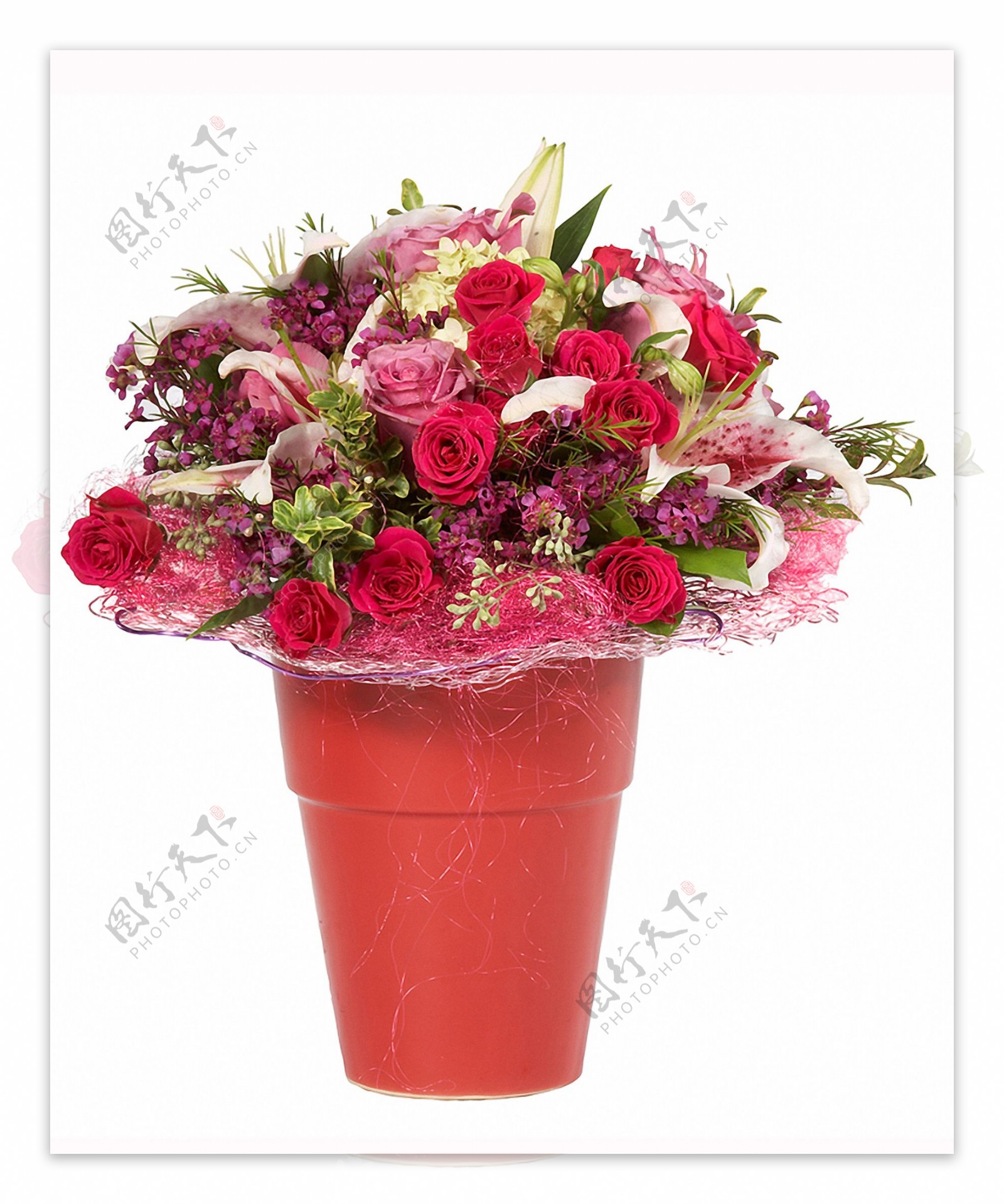 鲜花花束花盆花篮高清图片素材
