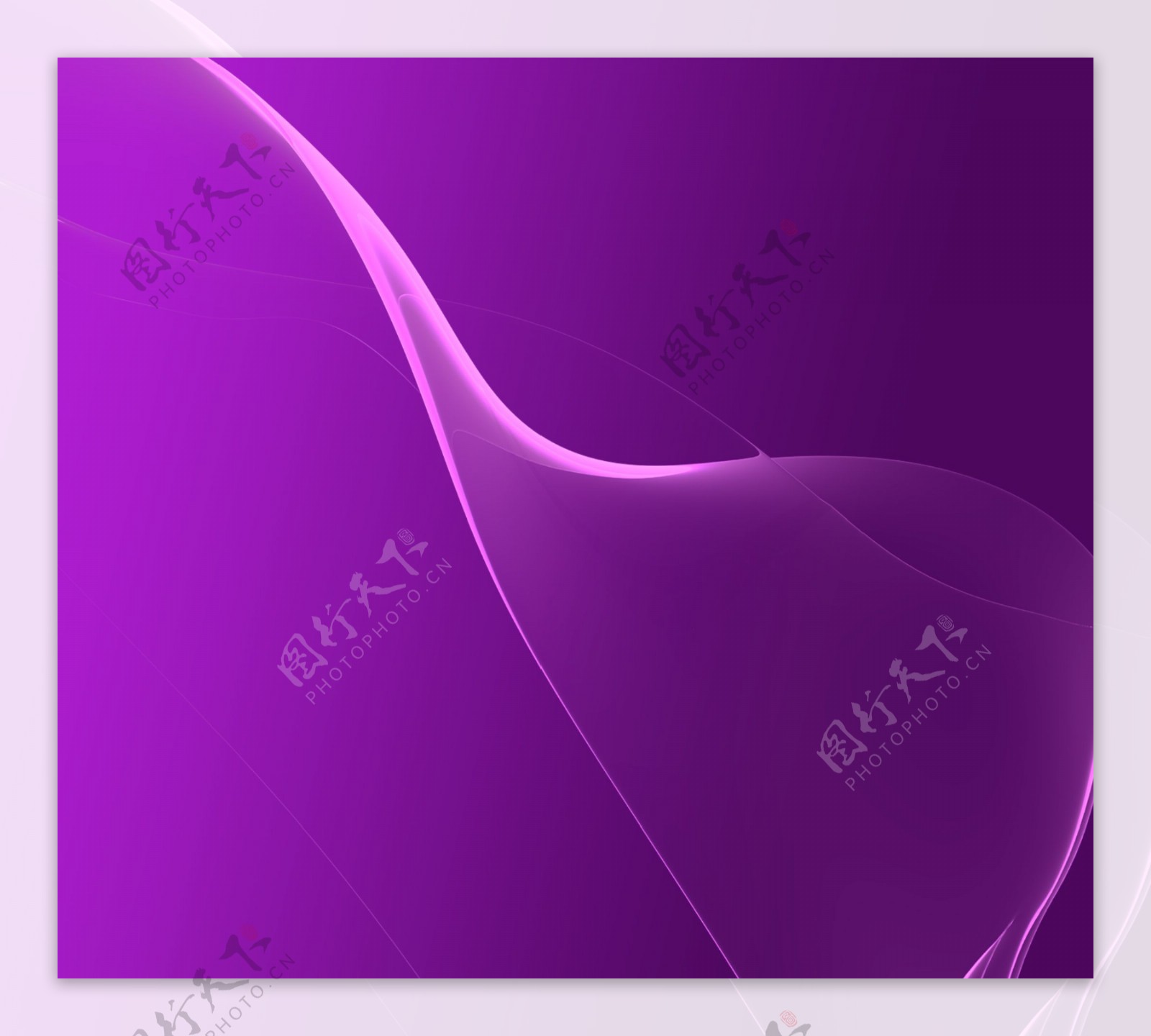 索尼XPERIAZ自带壁纸紫色流光