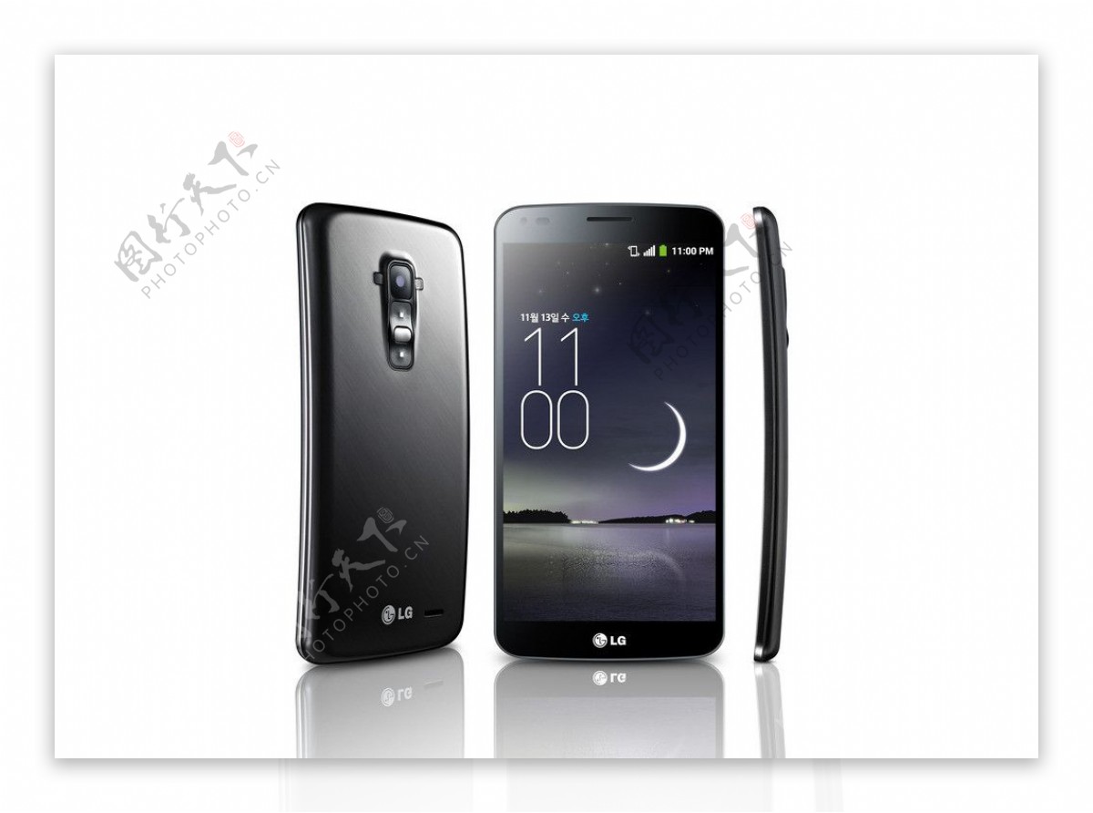 LG柔性屏智能手机图片