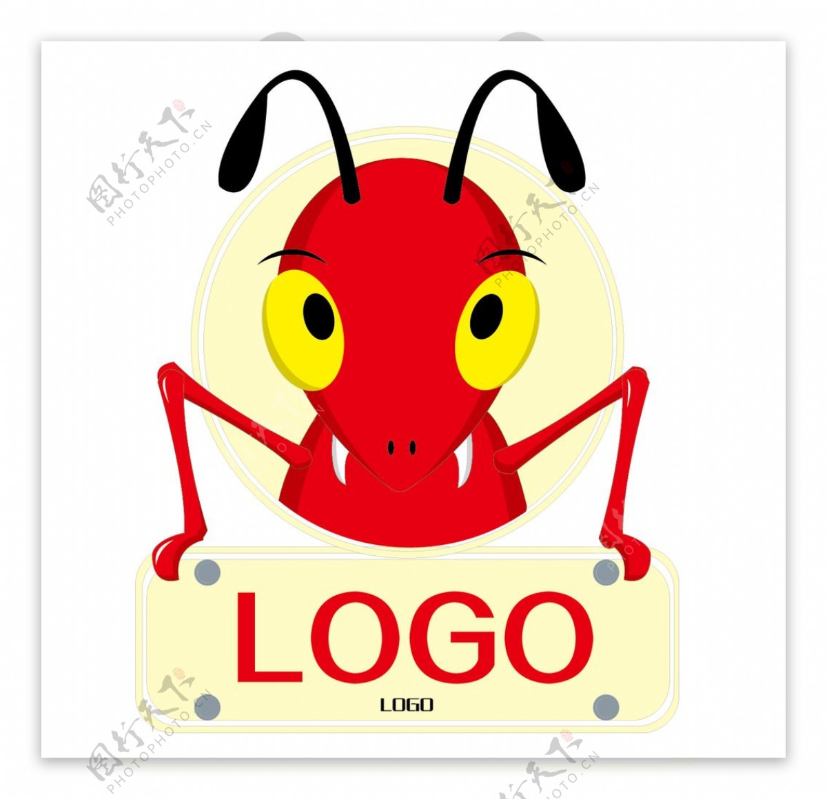 蚂蚁LOGO图片