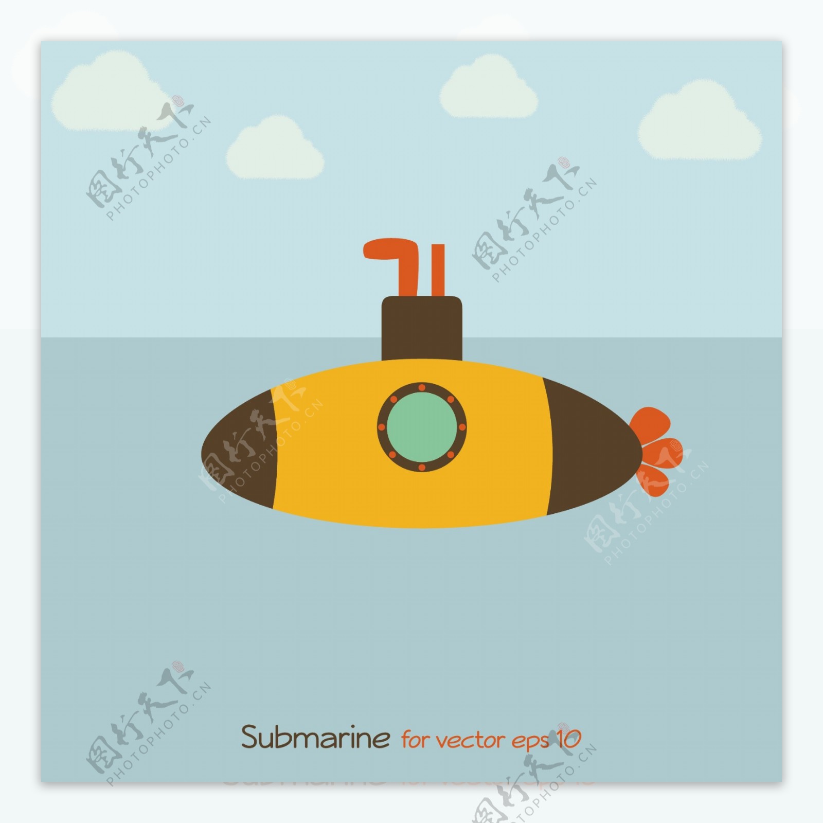 潜水艇图片