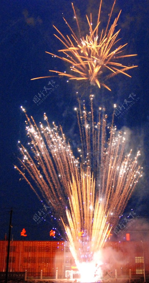 烟花焰火景观庆祝节日图片
