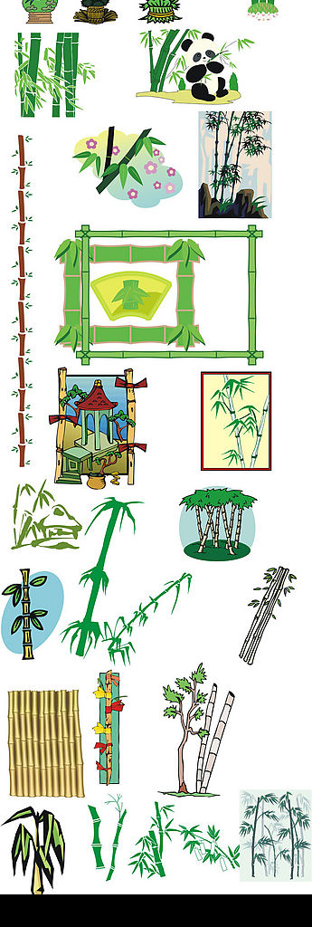 竹子系列图片