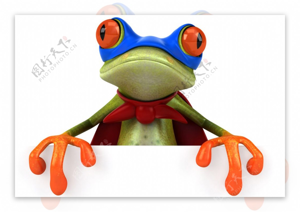 3D卡通青蛙图片
