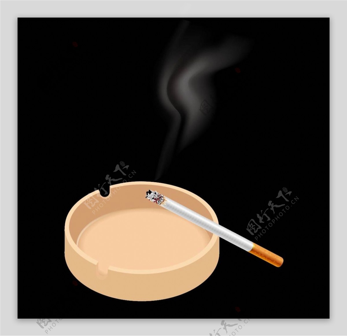 香烟效果图图片