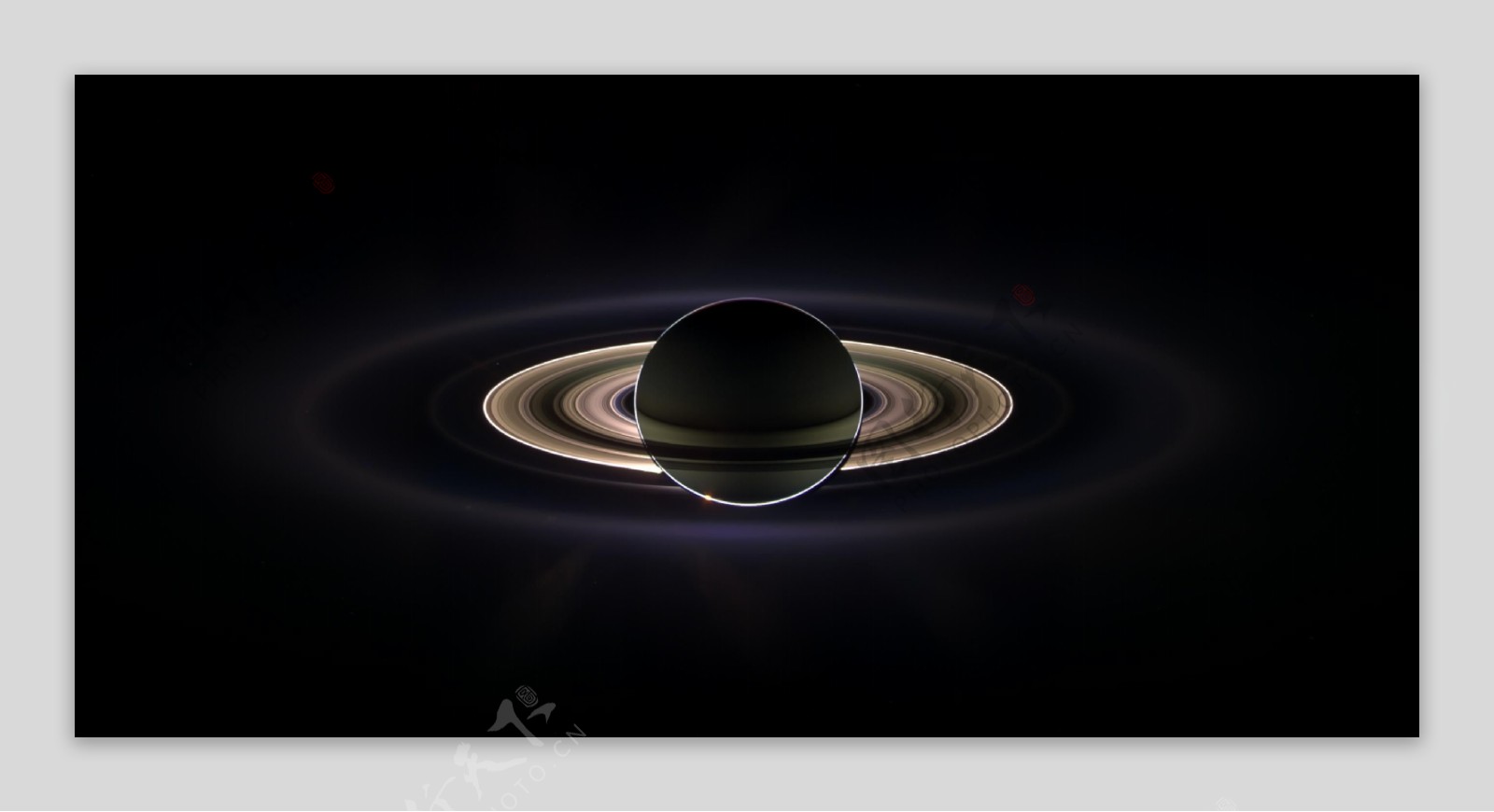 土星照片图片