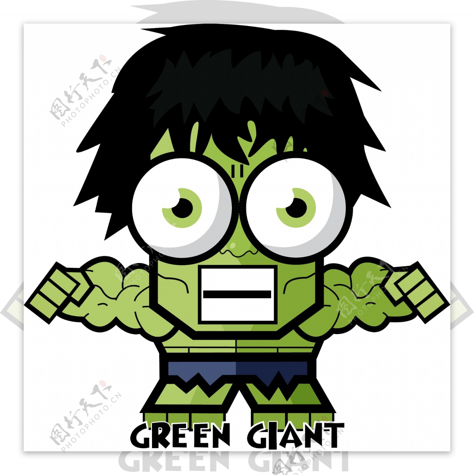 漫威英雄绿巨人图片素材-编号39904301-图行天下
