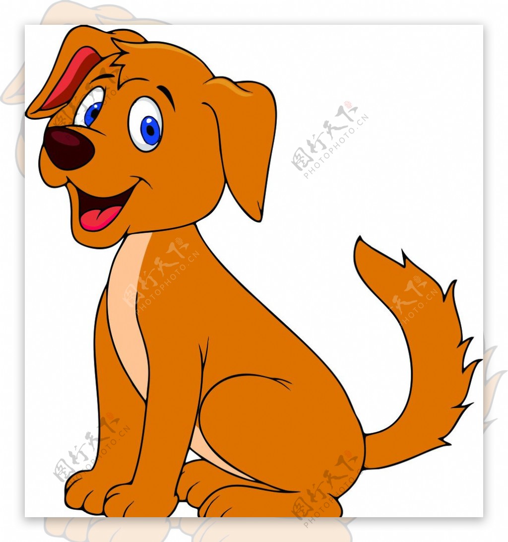 手繪黃色小狗png元素, 插畫元素, 黃色小狗, 免扣素材素材圖案，PSD和PNG圖片免費下載